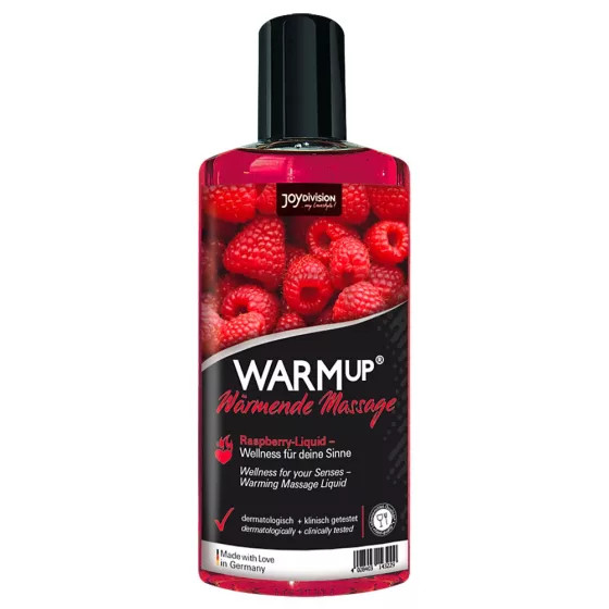 Joydivision WARMup Raspberry (Himbeer), 150ml    masszázsolaj
