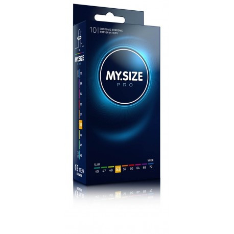 MY SIZE PRO Condoms 53 mm (10 pieces) MY SIZE PRO Condoms 53 mm (10 pieces)