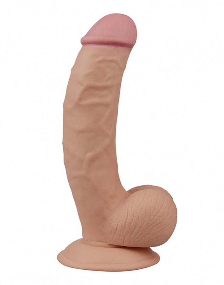 8.5" The Ultra Soft Dude 1   Tapadókorongos  dildó